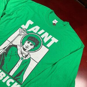 NFL Kansas City Chiefs Saint Patrick Graphic Gameday Long Sleeve Tee (Large)